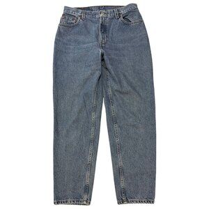 Vintage Levi's 550 Jeans Women's Size 12 Short Relaxed Fit Tapered Leg USA 90's